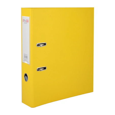 Класьори Офис Хит Иконом. 8см. Жълт