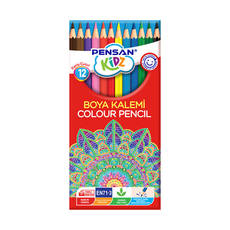 Цветни моливи Pensan 12 цв.