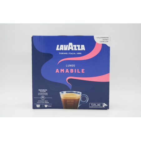 Лаваца Еспресо Амабиле Лунго BLUE капсули