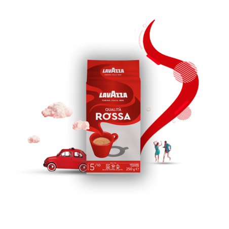 Лаваца Куалита Роса смляно 250гр.