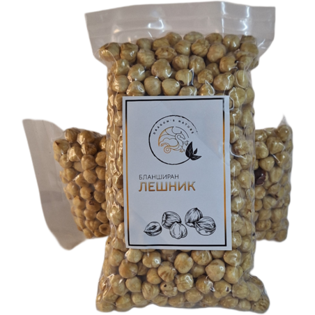 Печен бланширан лешник (без сол)