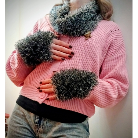 шал и ръкавици комплект