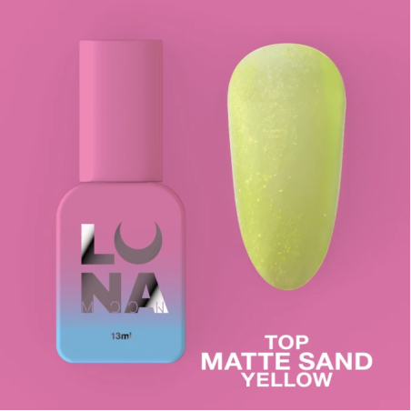 Топ лак Matte Sand Yellow