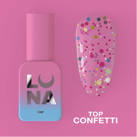 Топ лак Confetti
