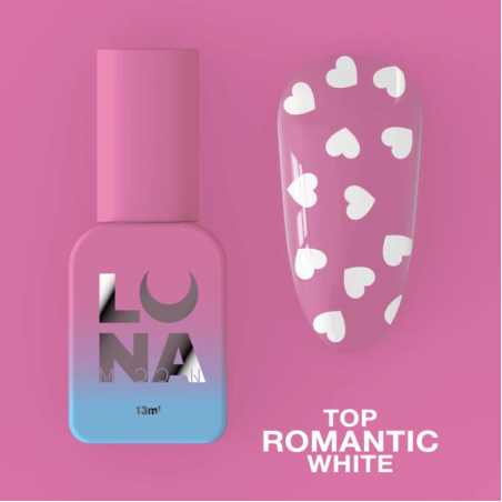 Топ лак Romantic White