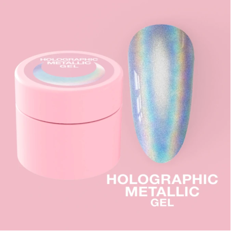 Гел боя Holographic Metallic Gel 5ml