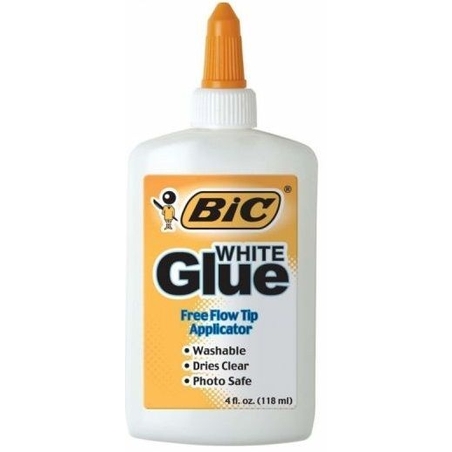 Лепило Bic - White Glue, 118 ml