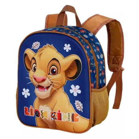 3D раница за детска градина Karactermania Lion King - Little Face