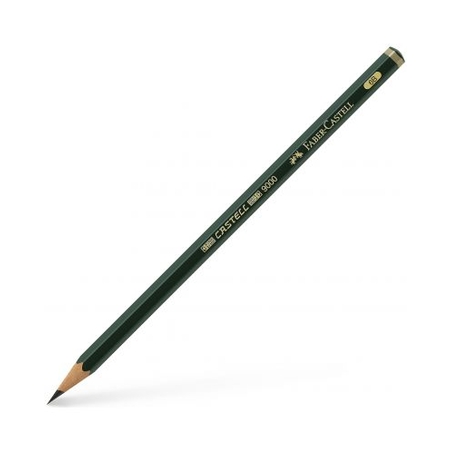 Faber-Castell Молив Castell 9000, чернографитен, 6B