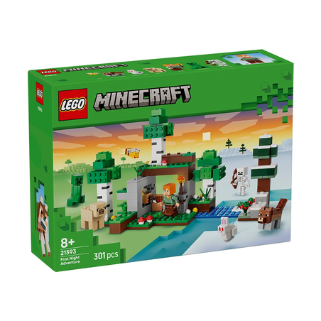 LEGO® Minecraft 21593 - Първото нощно приключение