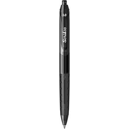 Гел химикалка Scrikss Hybrid 1.0, модел 53413, Черно