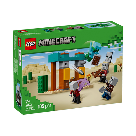 LEGO® Minecraft™ 21267 - Пустинният патрул на злобарите