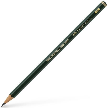 Графитен молив Faber-Castell 9000 - 2B