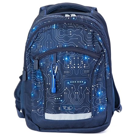 Ученическа раница Yolo - Wiring board, 2 in 1