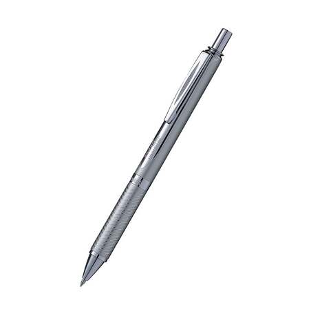 Ролер Pentel BL407 0.7 мм сребро + кутия