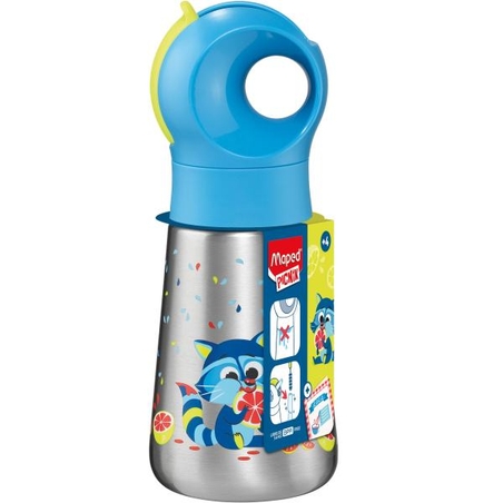 Метална бутилка MAPED MINIZ 350 ml RACCOON