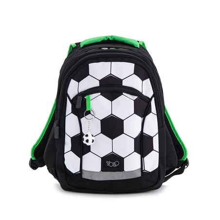 УЧЕНИЧЕСКА РАНИЦА 2 В 1 SOCCER