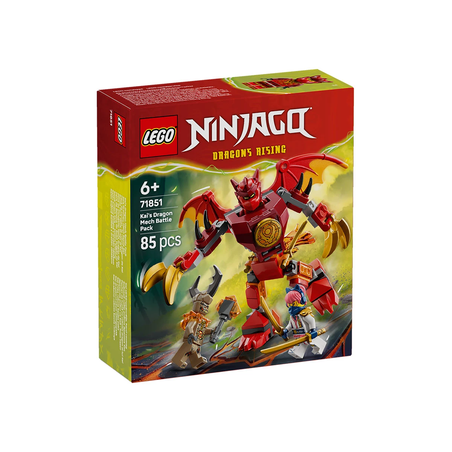 LEGO® NINJAGO 71851 - Драконов робот на Кай - боен пакет