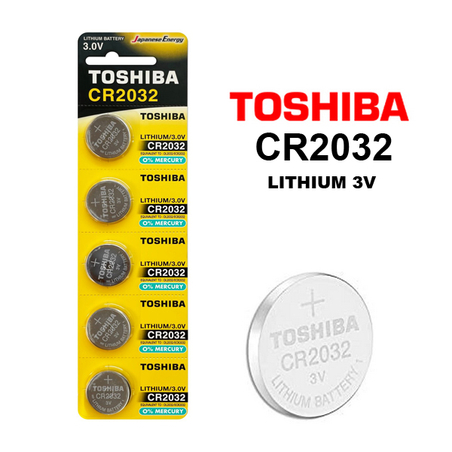 Литиева батерия CR2032 TOSHIBA - 3V
