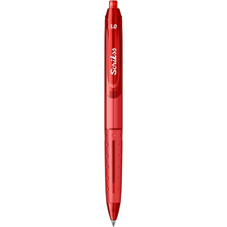 Гел химикалка Scrikss Hybrid 1.0, модел 53406, Червено