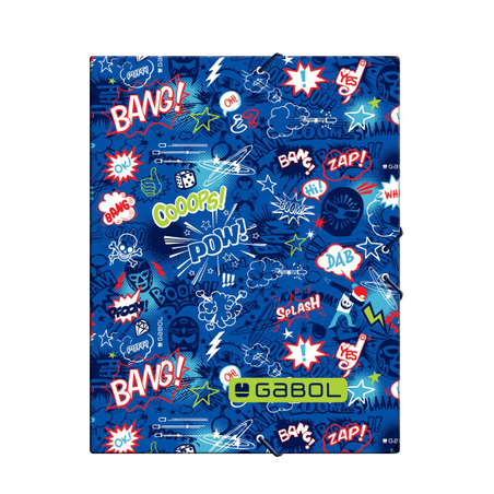 Папка с ластик картон Bang