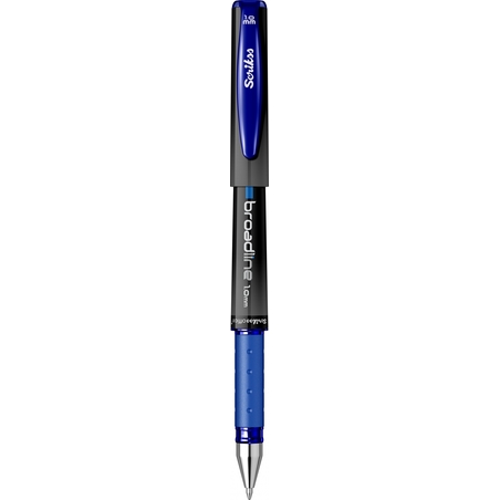 Гел химикал Scrikss Broadline Roller Gel pen, Син