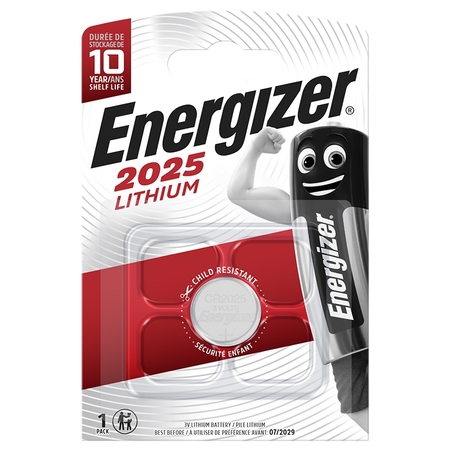 Литиева батерия Energizer CR 2025 / 3V