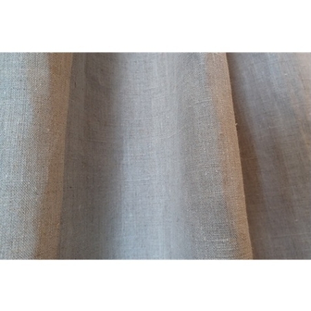 Едноцветна завеса лен 100% LINO BEIGE S