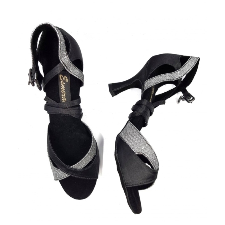Cross Black Silver
