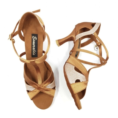 Cross Brown and Gold