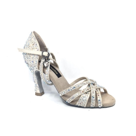 Rhinestone Shoes White