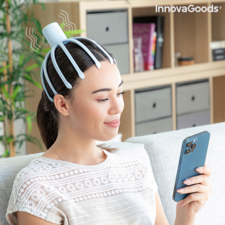 Акумулаторен Масажор за Глава Helax InnovaGoods