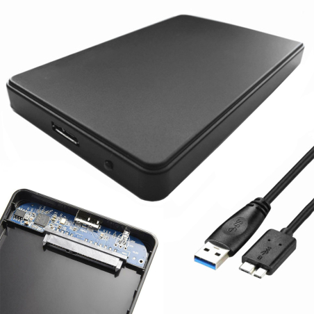 Кутия за дискове hdd ssd 2.5'' usb 3.0 sata