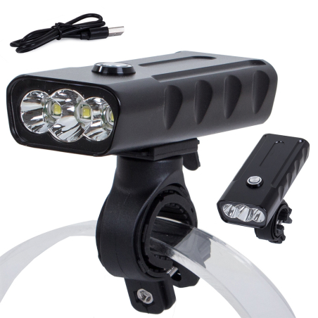 Велосипедна светлина предно led фенерче cree xm-l t6