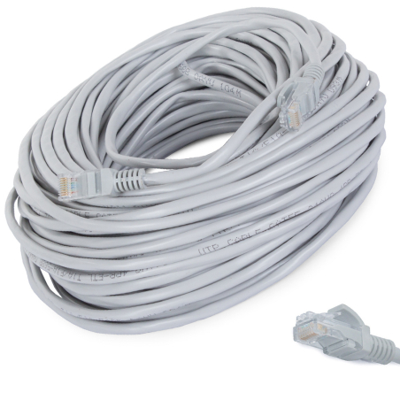LAN мрежов кабел cat5e rj45 усукана двойка ethernet 30м