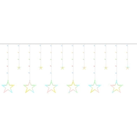 Светлинна завеса 138 LED - многоцветна 31V KŚ11316