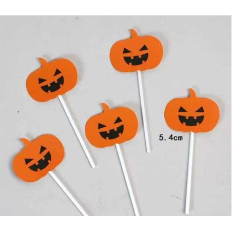 ДЕКОРАЦИЯ ОТ ТИКВА 5БР HALLOWEEN (600)