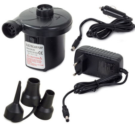 Електрическа помпа за надуваем матрак 230v / 12v