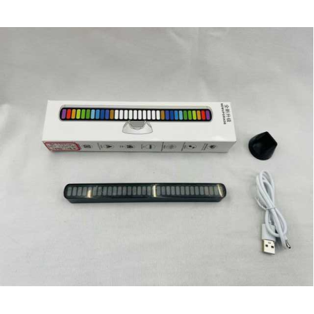 USB led звуков отговор многоцветен неонов rgb светодиод