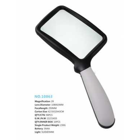 Лупа 3x с led осветление