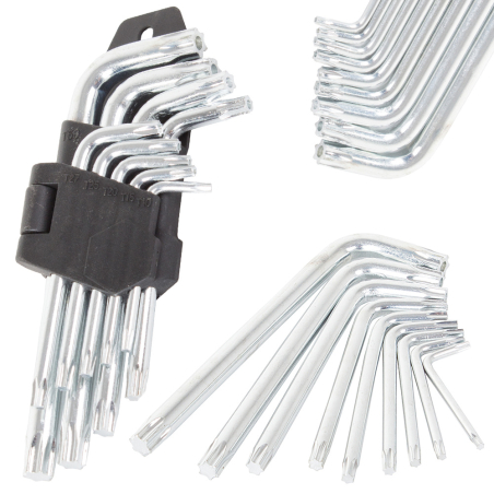 Шестограмни ключове 1.5-10 9 el torx к-т малък