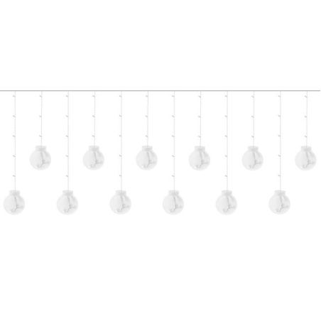 Светлинна завеса 108LED - студено бяло 31V KŚ11347