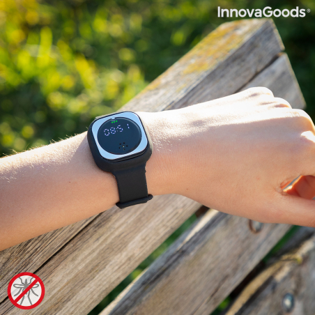 Ултразвуков Часовник против Комари Wristquitto InnovaGoods
