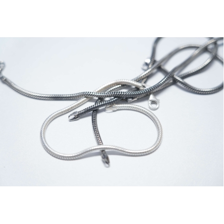 Silver Bracelet - Snake PATTERN
