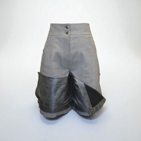 RAW FOLD BERMUDAS