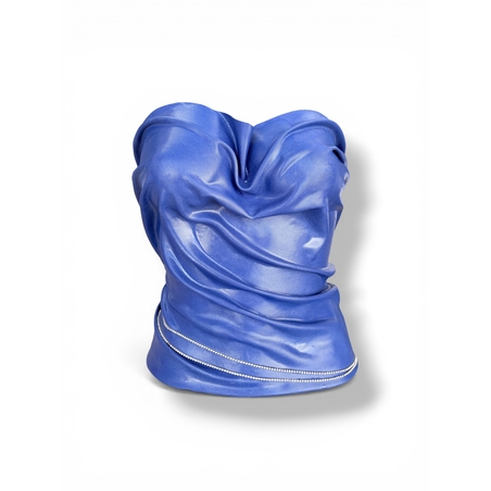 GOUD x FUNKY DISCO ROYAL BLUE CRYSTAL CORSET