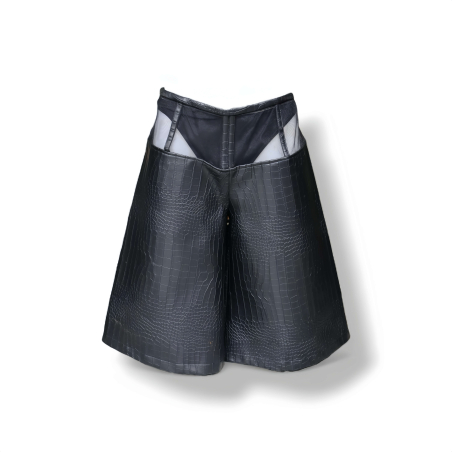 БЕРМУДИ С НИСКА ТАЛИЯ BLCK 01