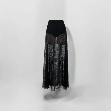 HIDDEN VEIL MAXI SKIRT