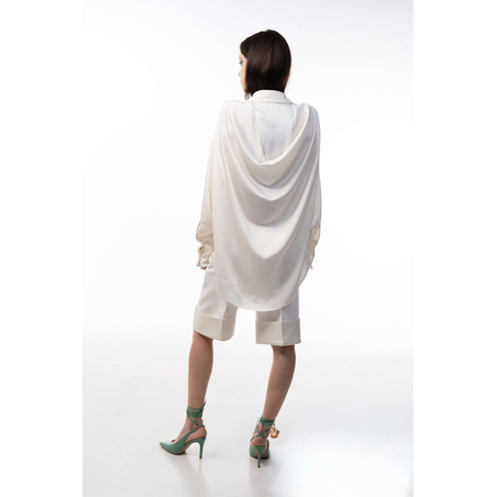 BACK AFFAIR SHIRT IN IVORY