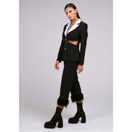 SCULPTED SLATE  BLAZER